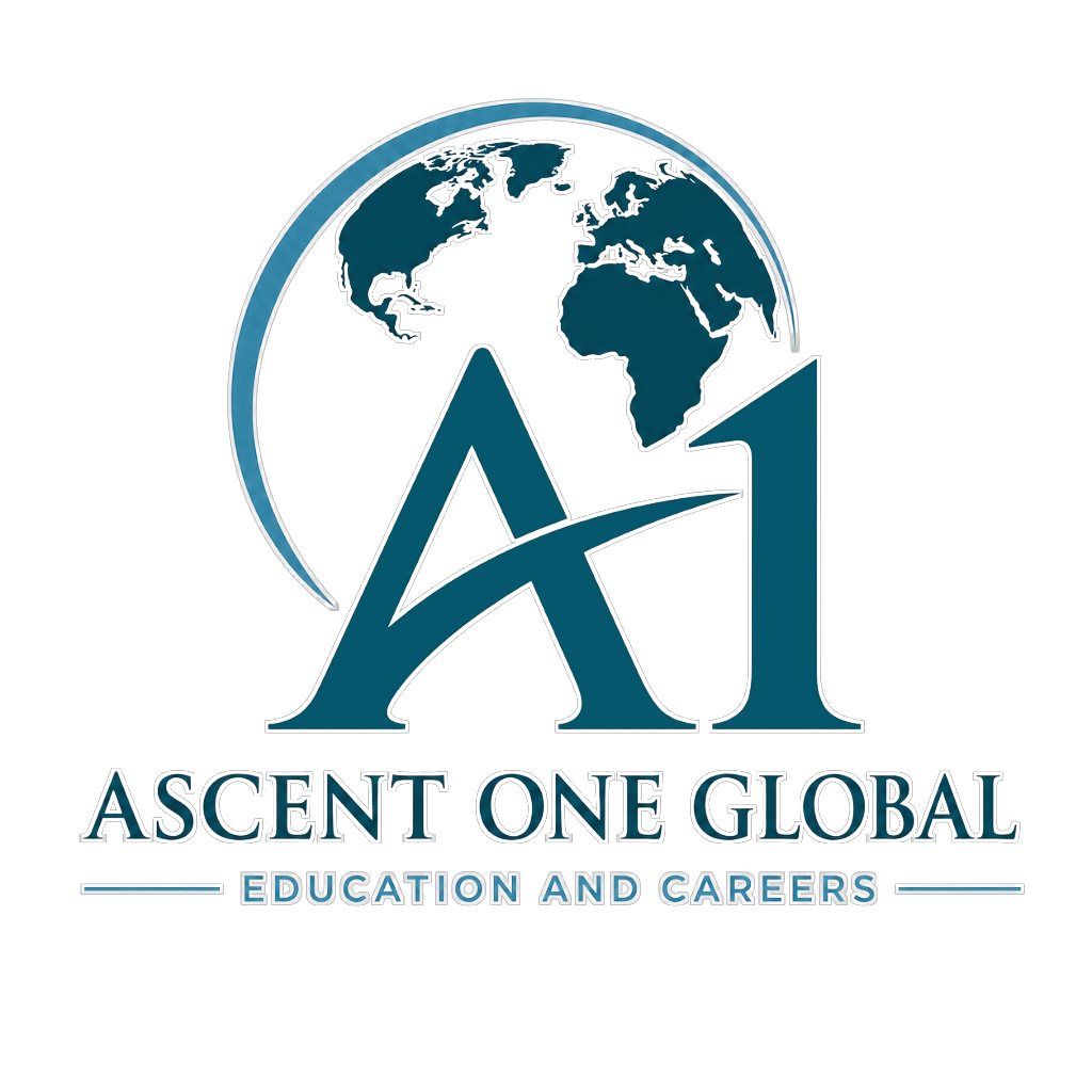 Ascent One Global Education & Careers Logo